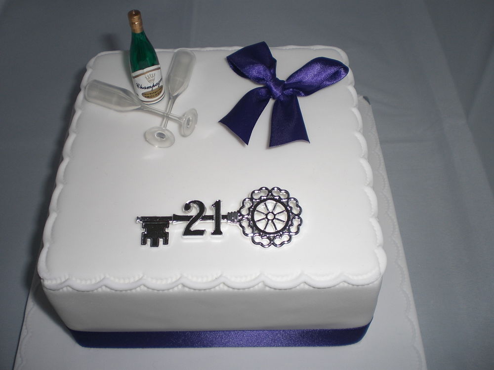 21st Birthday Cake