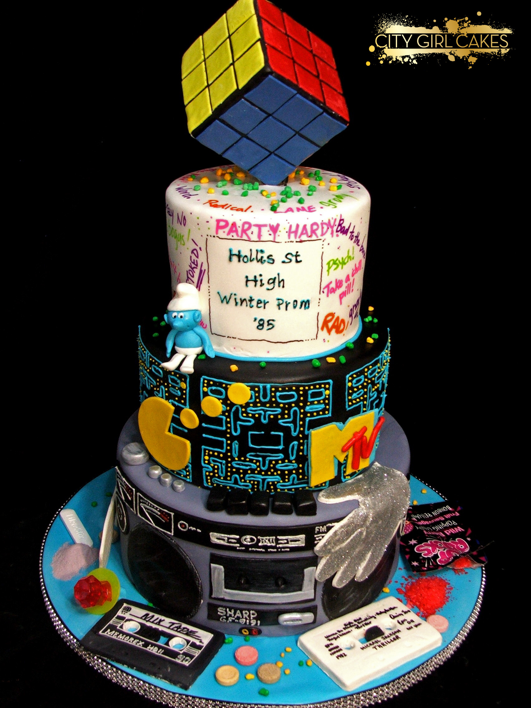 80s Theme Cake Ideas