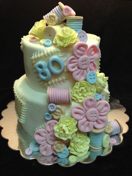 80th Birthday Cake Ideas