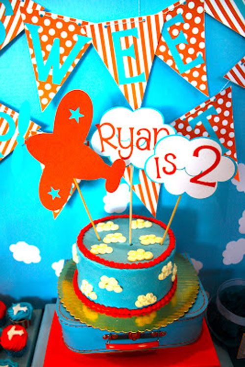 Airplane Birthday Party Ideas