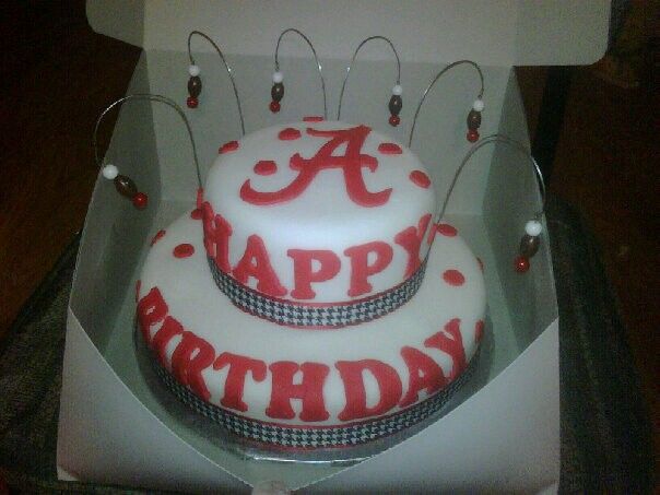 Alabama Crimson Tide Cake