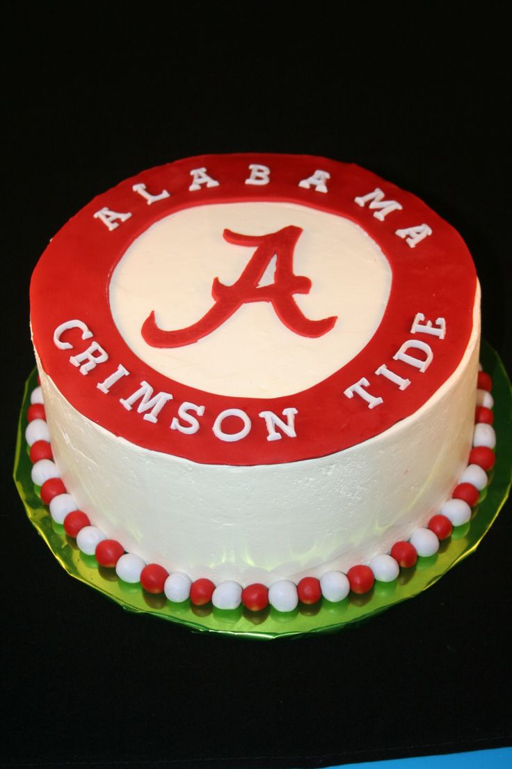 Alabama Crimson Tide Cake