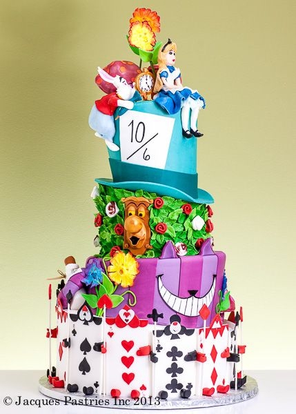 7 Photos of Alice In Wonderland Cakes In Minnesota