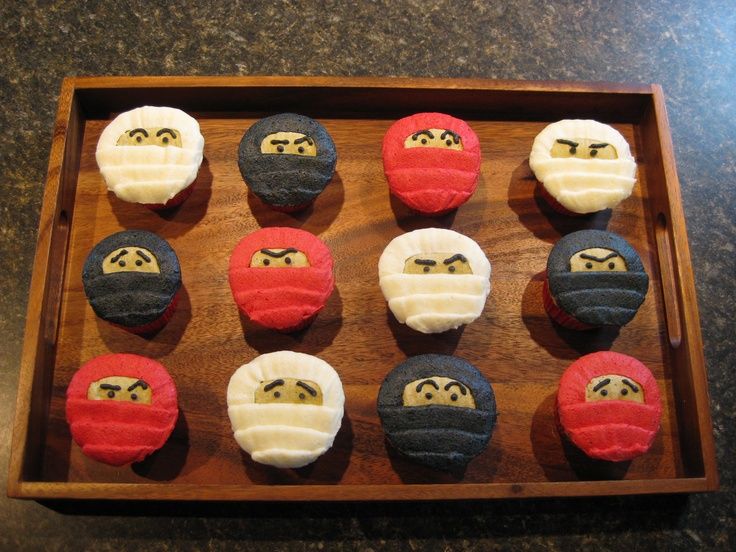 American Ninja Warrior Birthday Cake Cupcakes