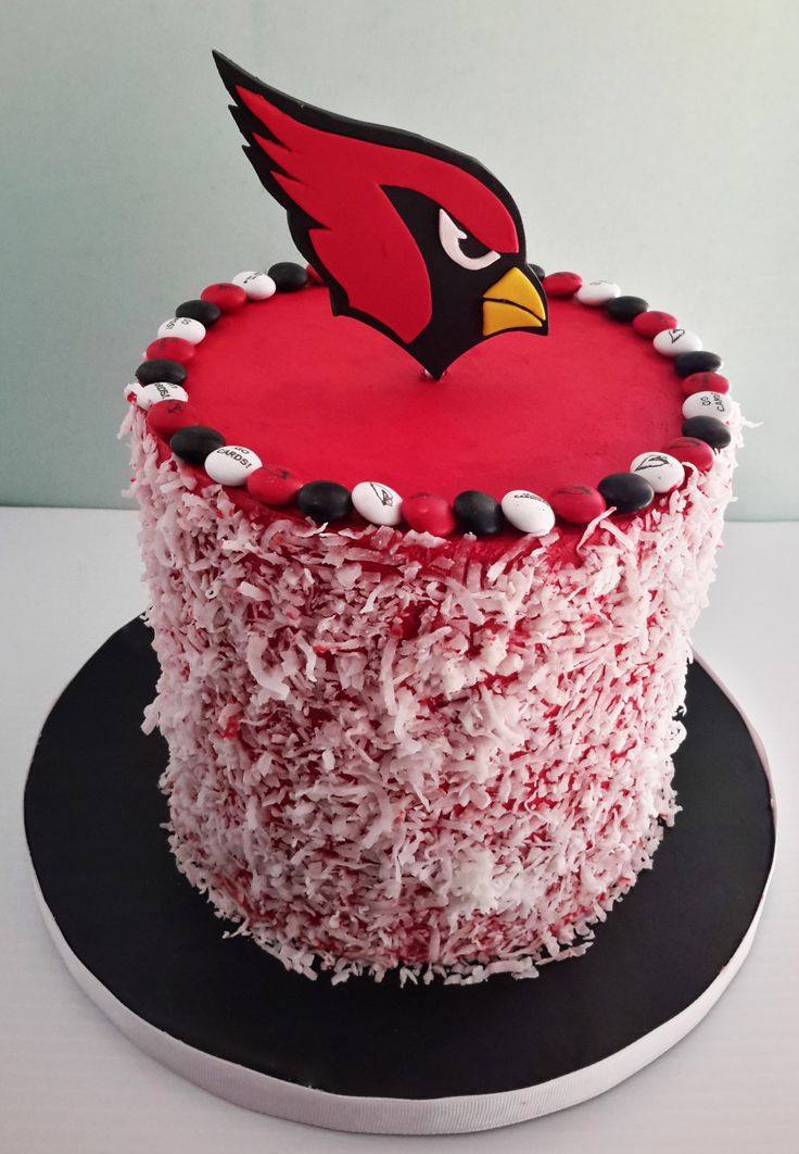 Arizona Cardinals Birthday Cake