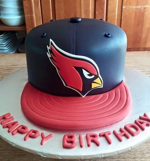 Arizona Cardinals Happy Birthday Cake