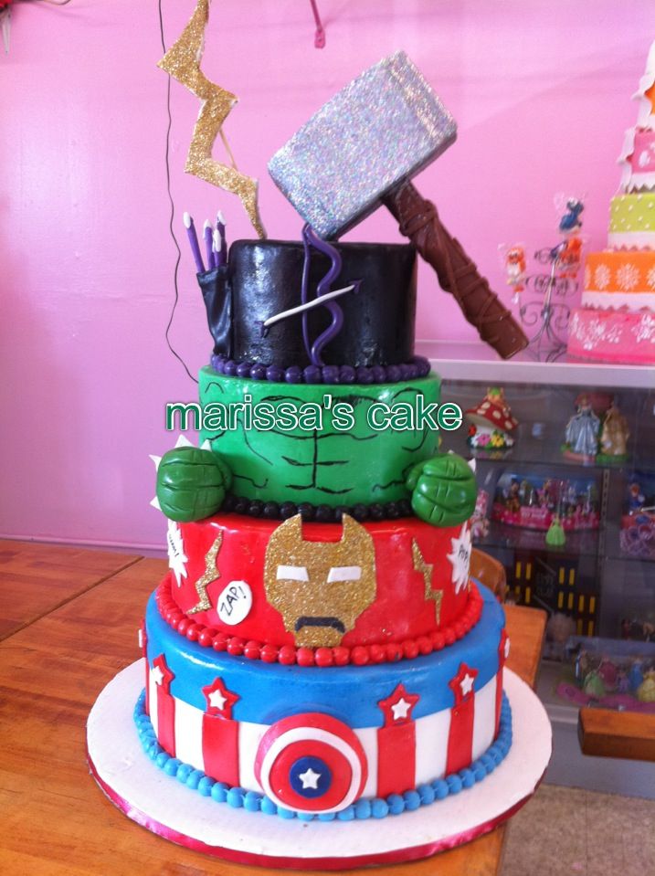 Avengers Birthday Cake Ideas