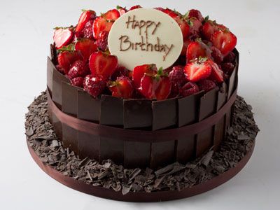 Beautiful Chocolate Birthday Cakes