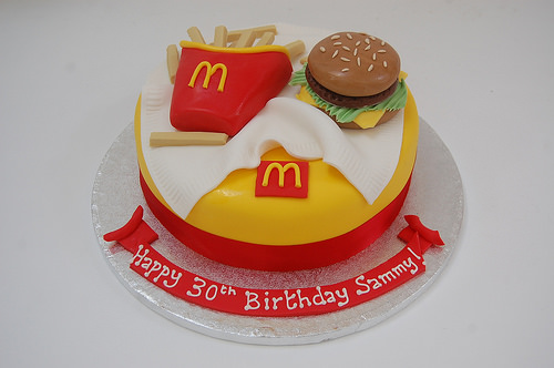 Birthday Cake From McDonald's