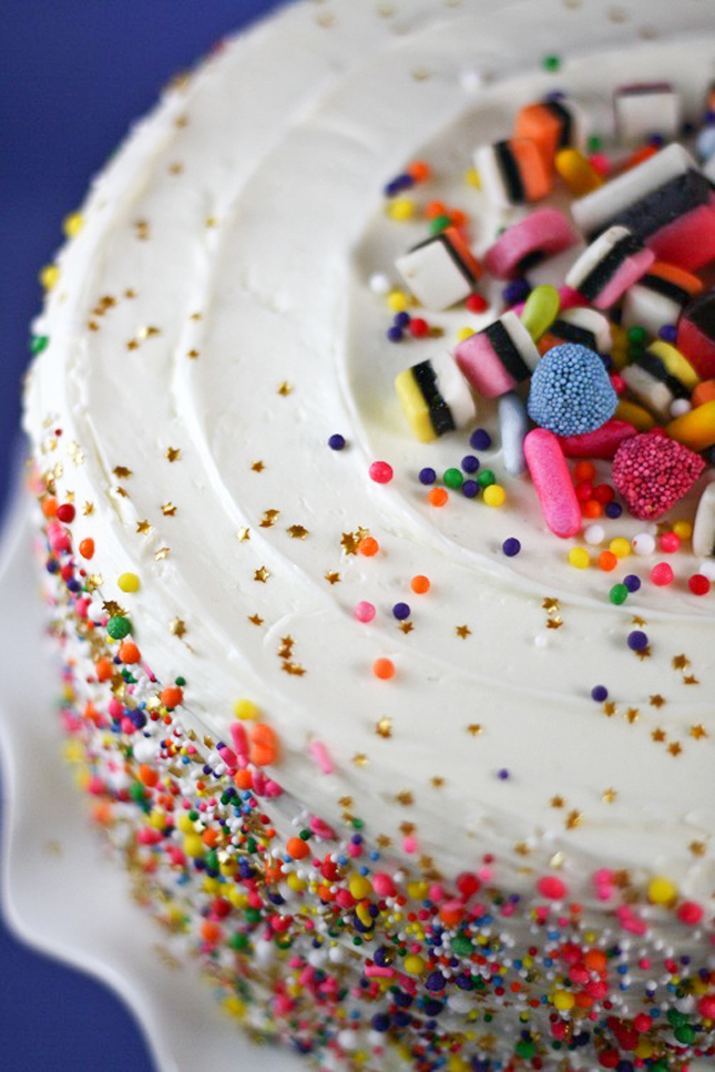 Birthday Cake Sprinkle Bakes