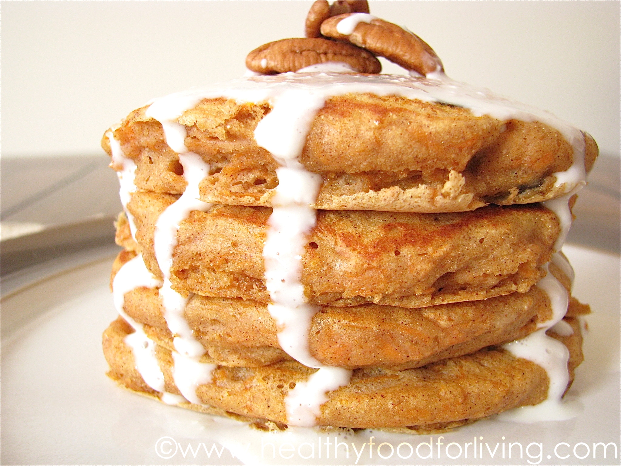 Carrot Cake Pancakes