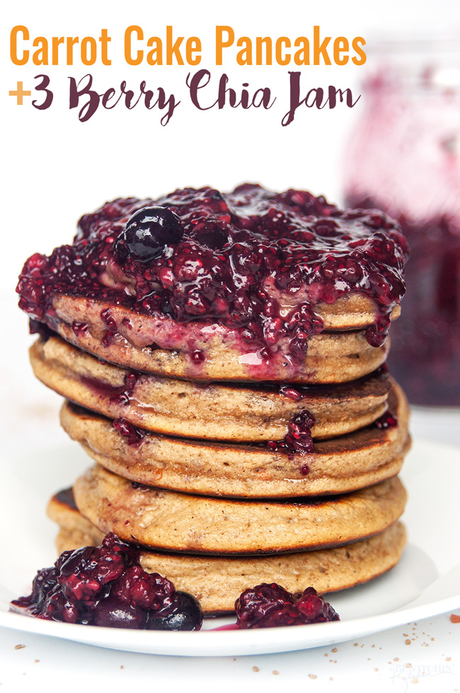 Carrot Cake Pancakes