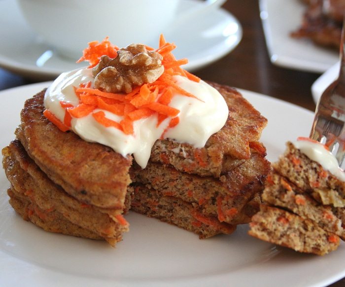 Carrot Cake Pancakes