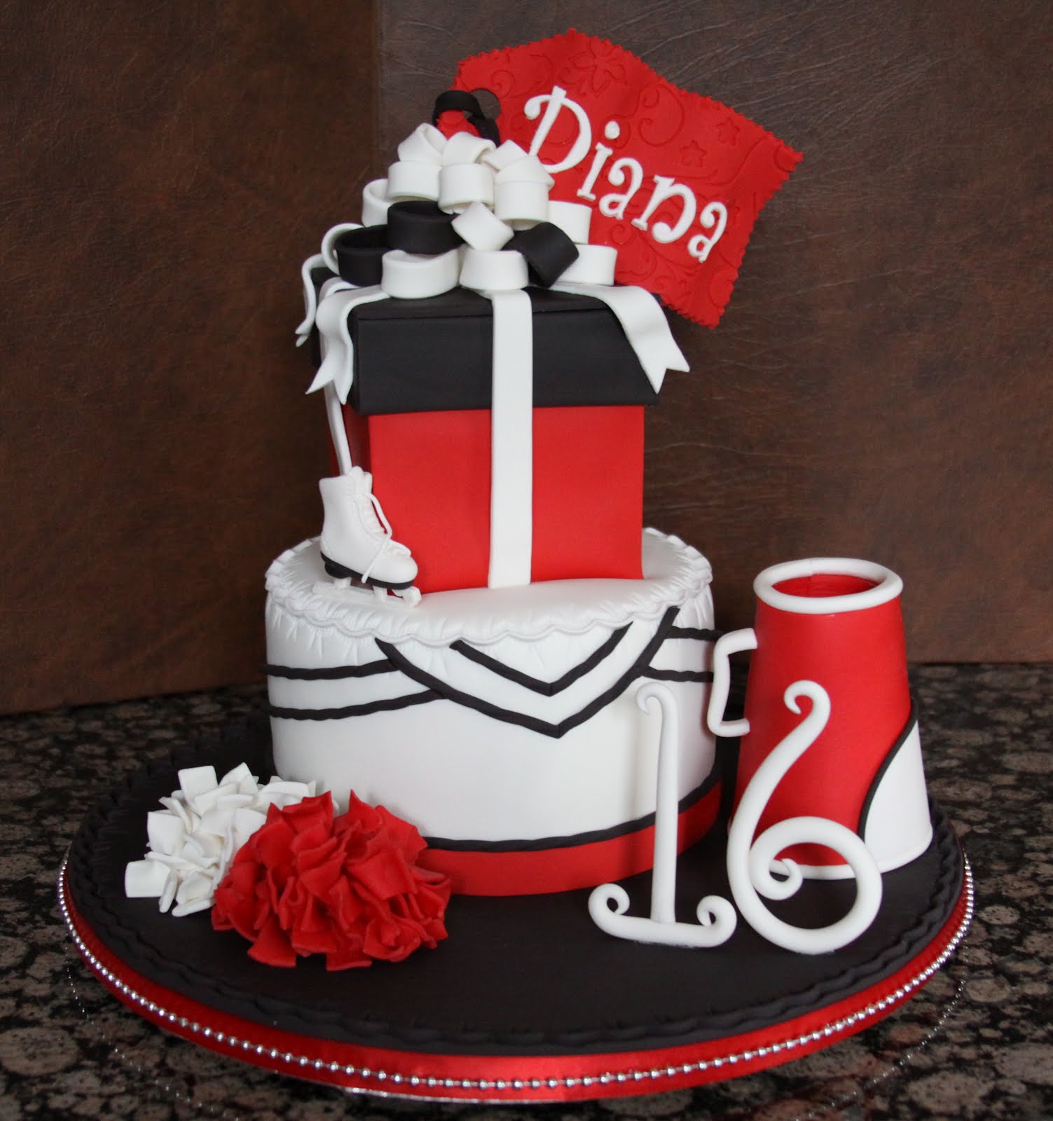 Cheerleading Cheerleader Cake