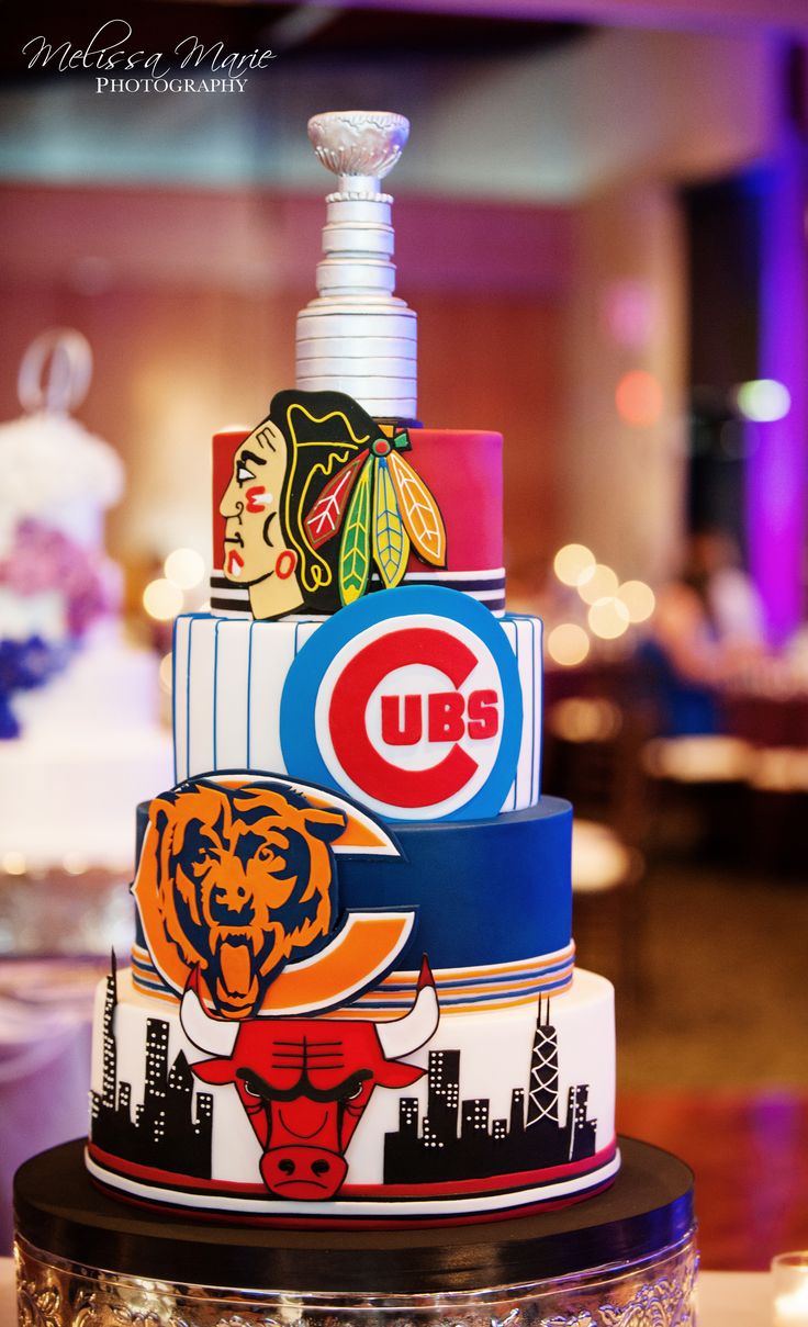 Chicago Cubs Birthday Cake