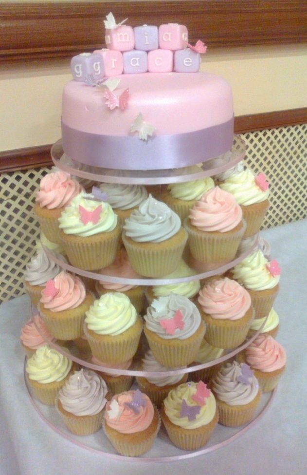 Christening Baptism Cupcakes