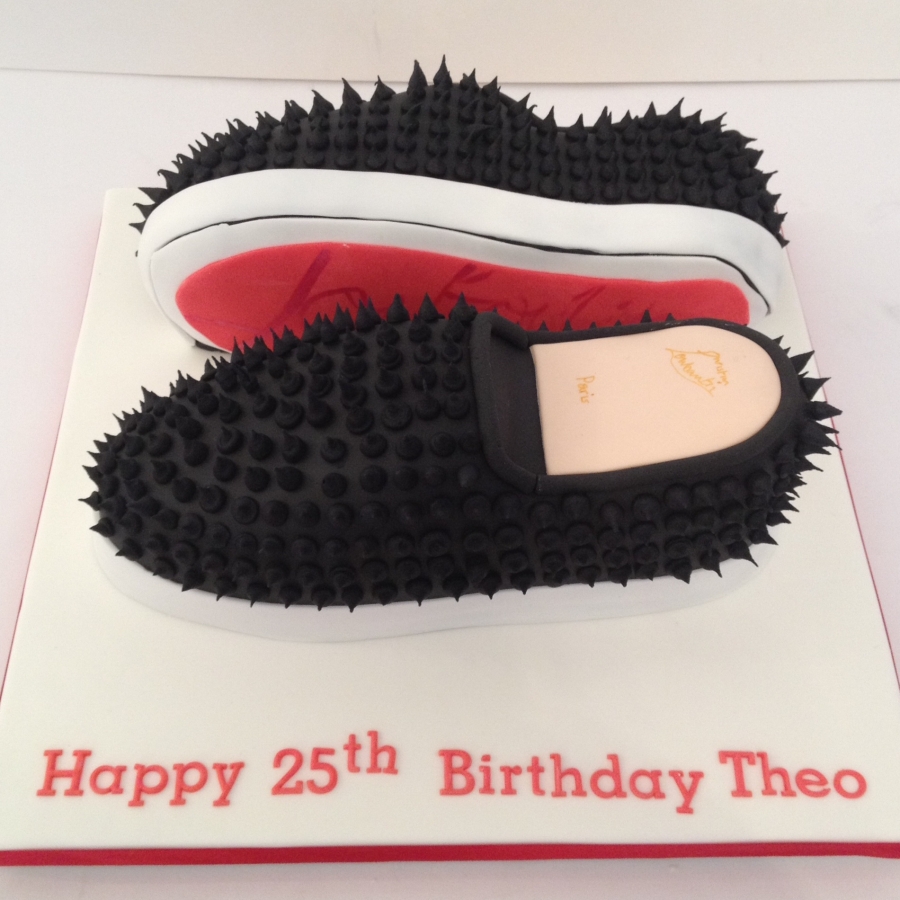 Christian Louboutin Shoe Birthday Cake