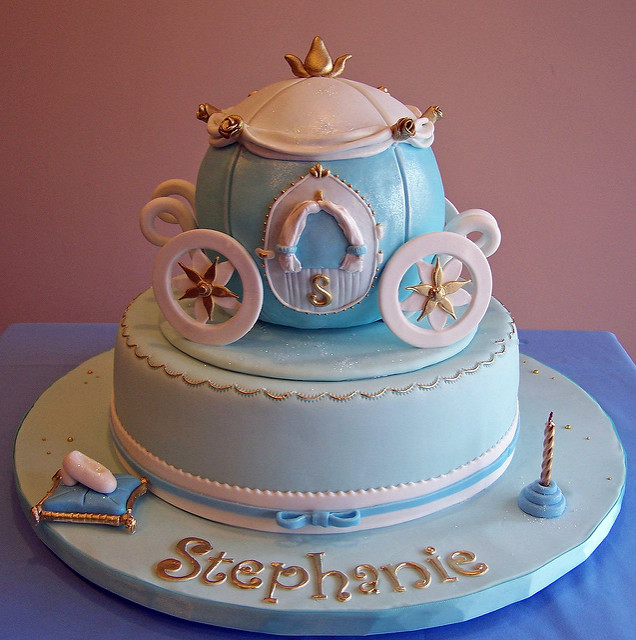 Cinderella Themed Cake