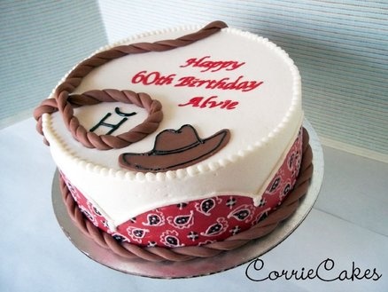 Country Western Birthday Cakes