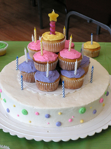 Cupcake Birthday Cake