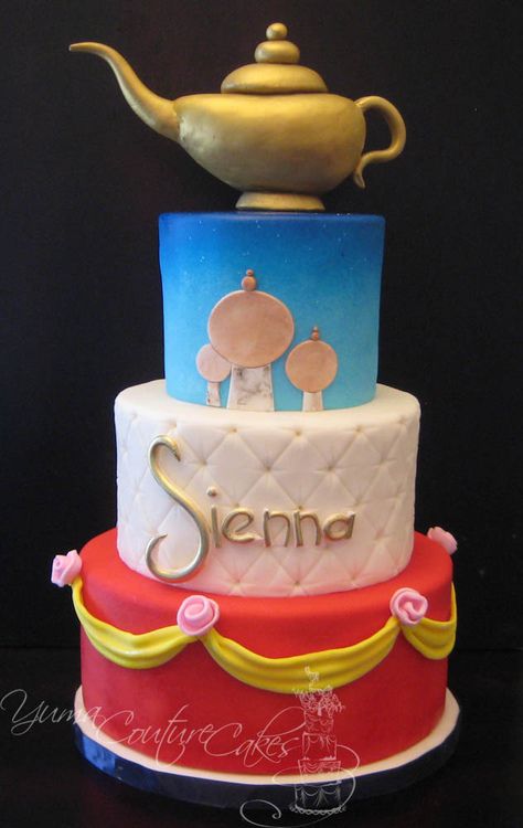 Disney Aladdin Birthday Cake