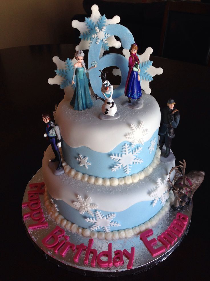 Disney Frozen Birthday Cake