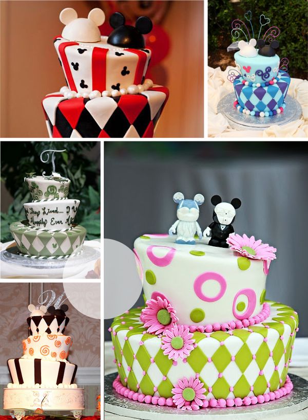 11 Photos of Disney Wedding Cakes Mad Hatter