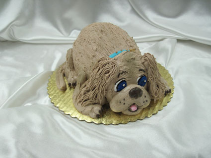 Dog Animal Shape Cakes