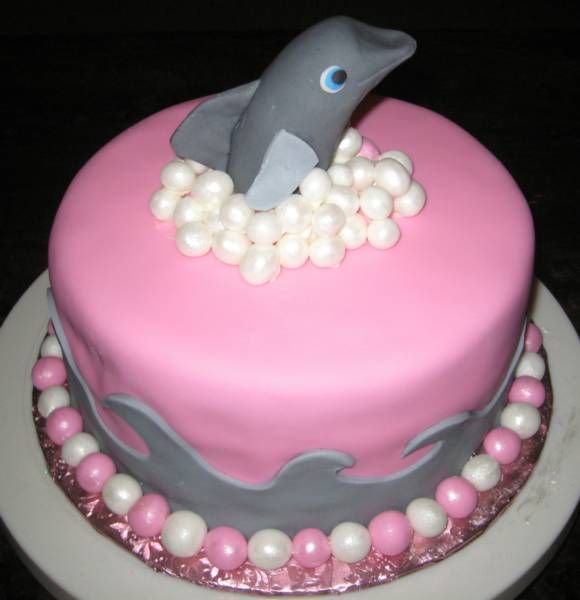 Dolphin Birthday Cake