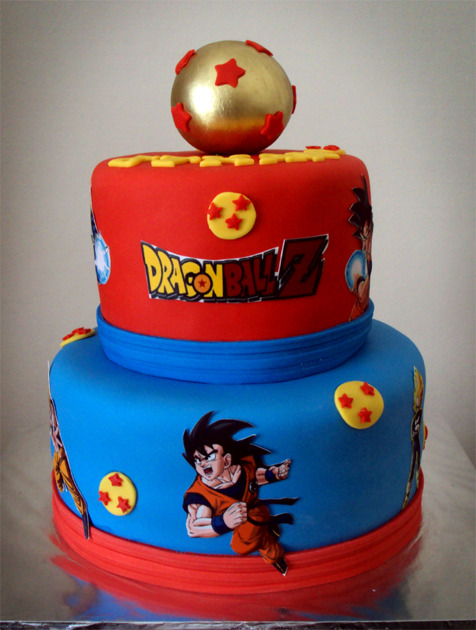 Dragon Ball Z Birthday Cake