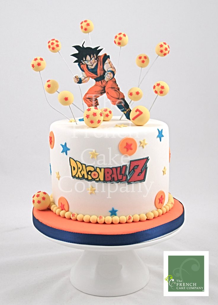 Dragon Ball Z Birthday Cake