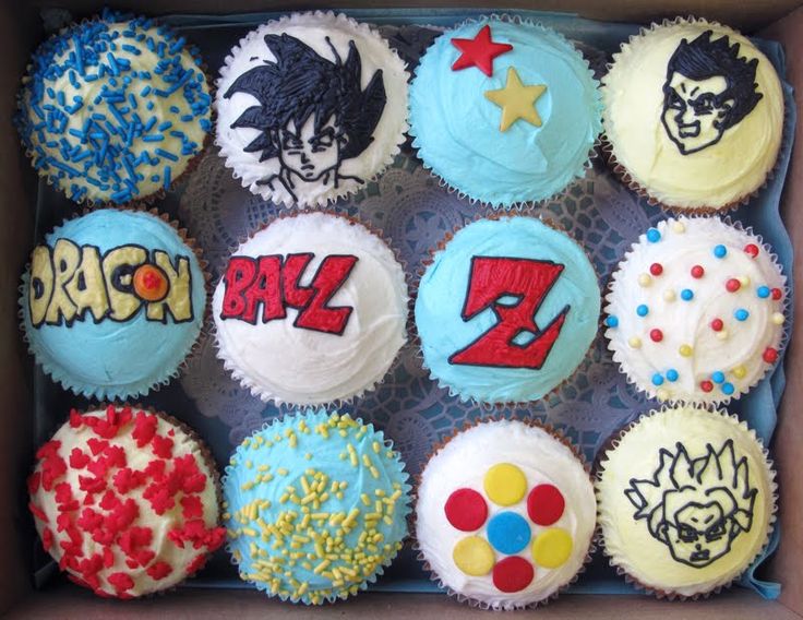 Dragon Ball Z Cupcake Ideas