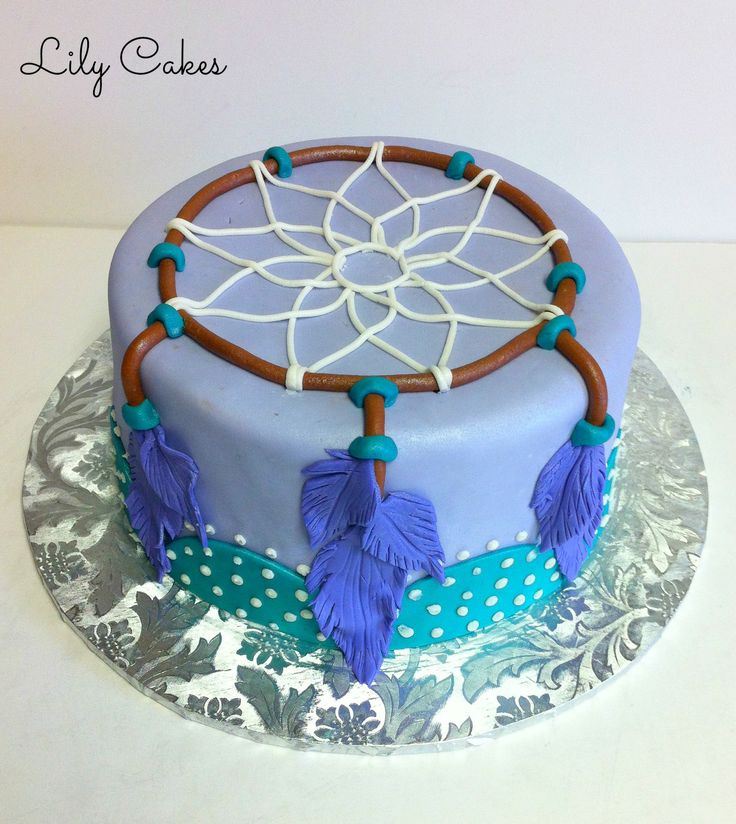 13 Photos of Dream Catcher Birthday Cakes Designs