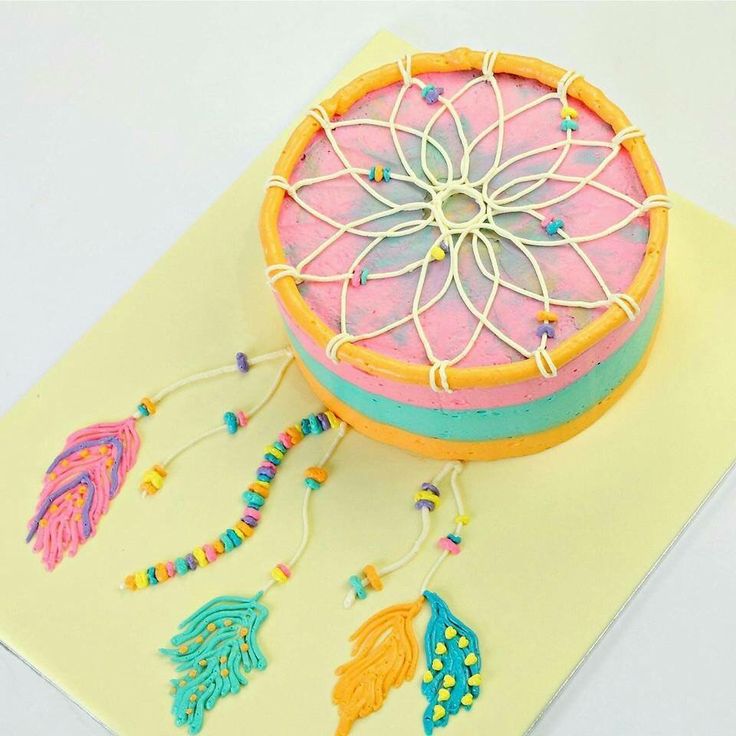 Dream Catcher Birthday Cake