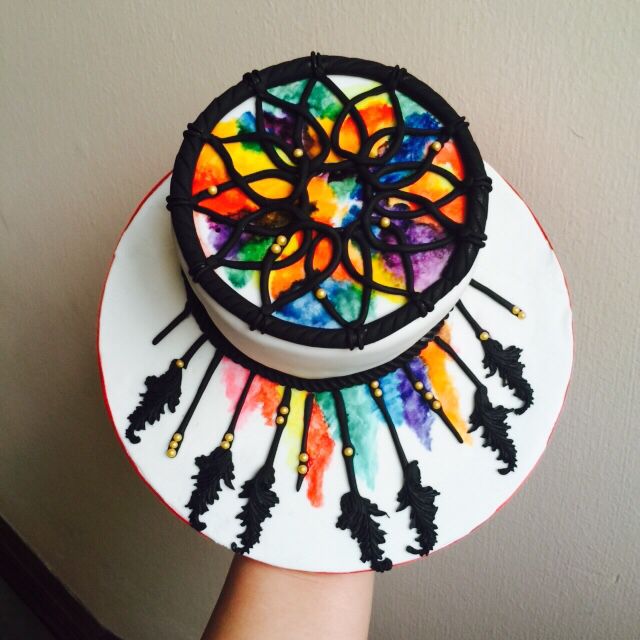 Dream Catcher Birthday Cake