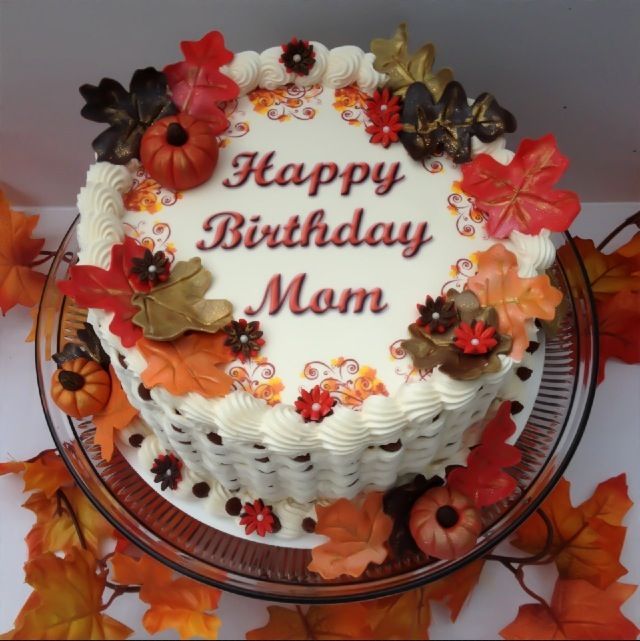 7 Photos of Girls Birthday Cakes For Fall