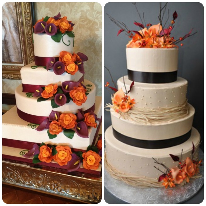 7 Ideas For Autumn Wedding Cakes Photo Fall Wedding Cake Ideas