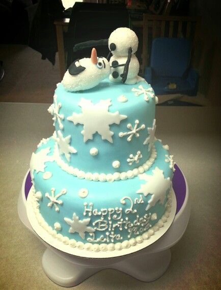 Frozen Movie Cake