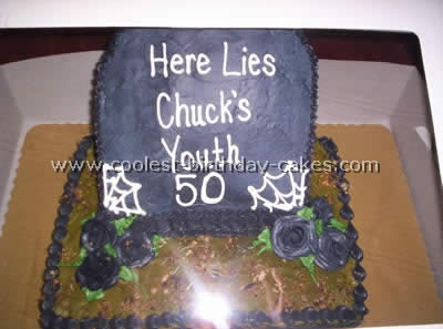 Funny Over the Hill Birthday Cakes