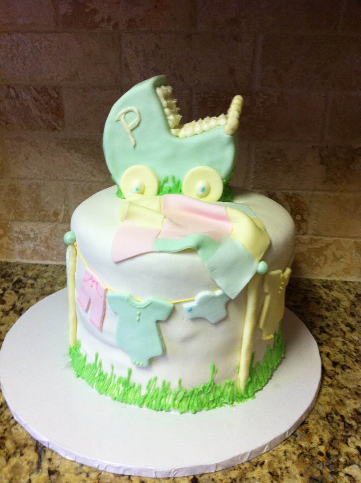 Baby Shower Cake Ideas For Unknown Genderbaby Shower Cake Ideas For