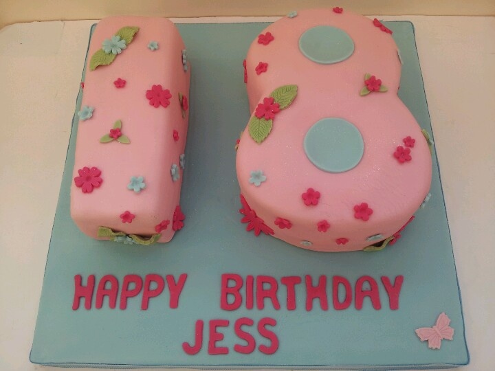 Girls 18th Birthday Cake