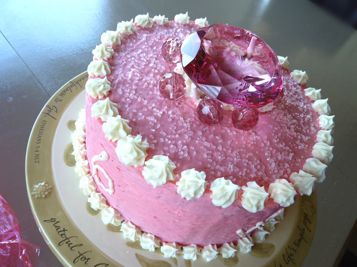 Girls Birthday Cake Jewel