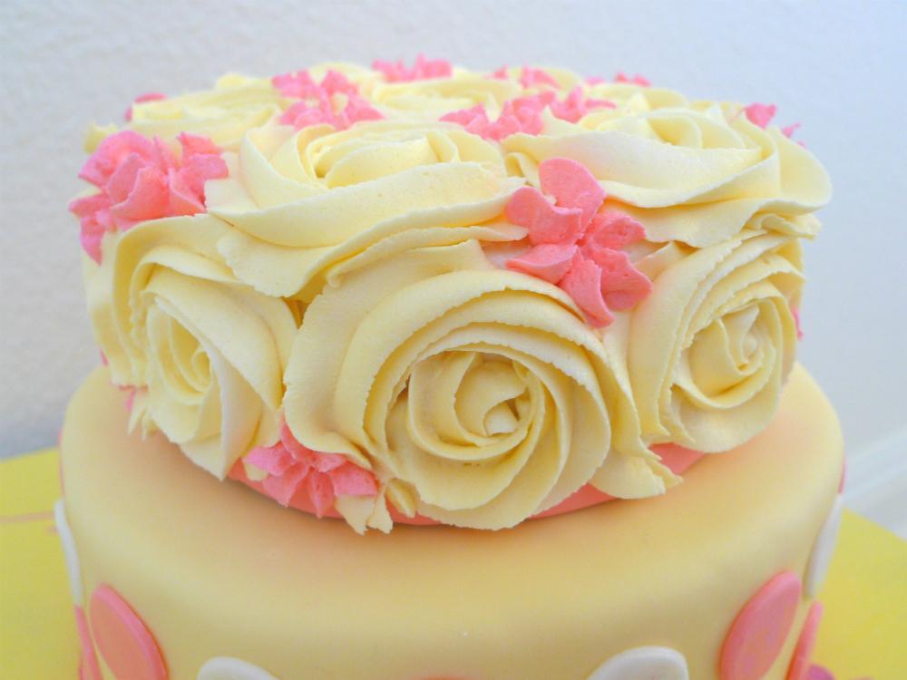 Girly Birthday Cake