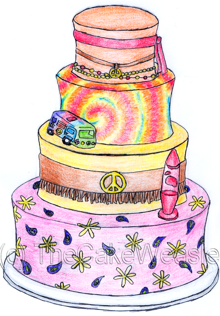 Happy Birthday Cake Drawing