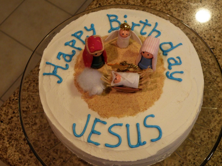 Happy Birthday Jesus Cake