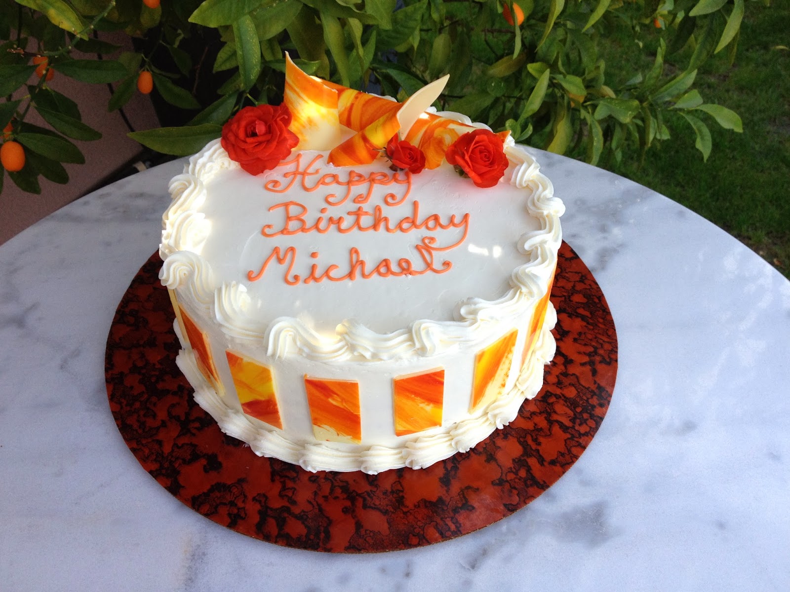 Happy Birthday Michael Cake