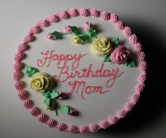 Happy Birthday Mom Cake