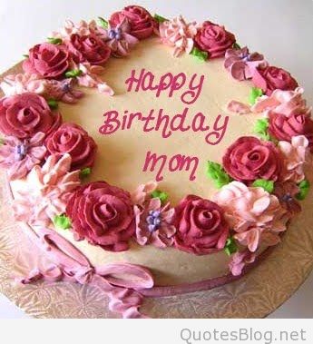 Happy Birthday Mom Cake