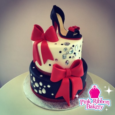 High Heel Birthday Cake