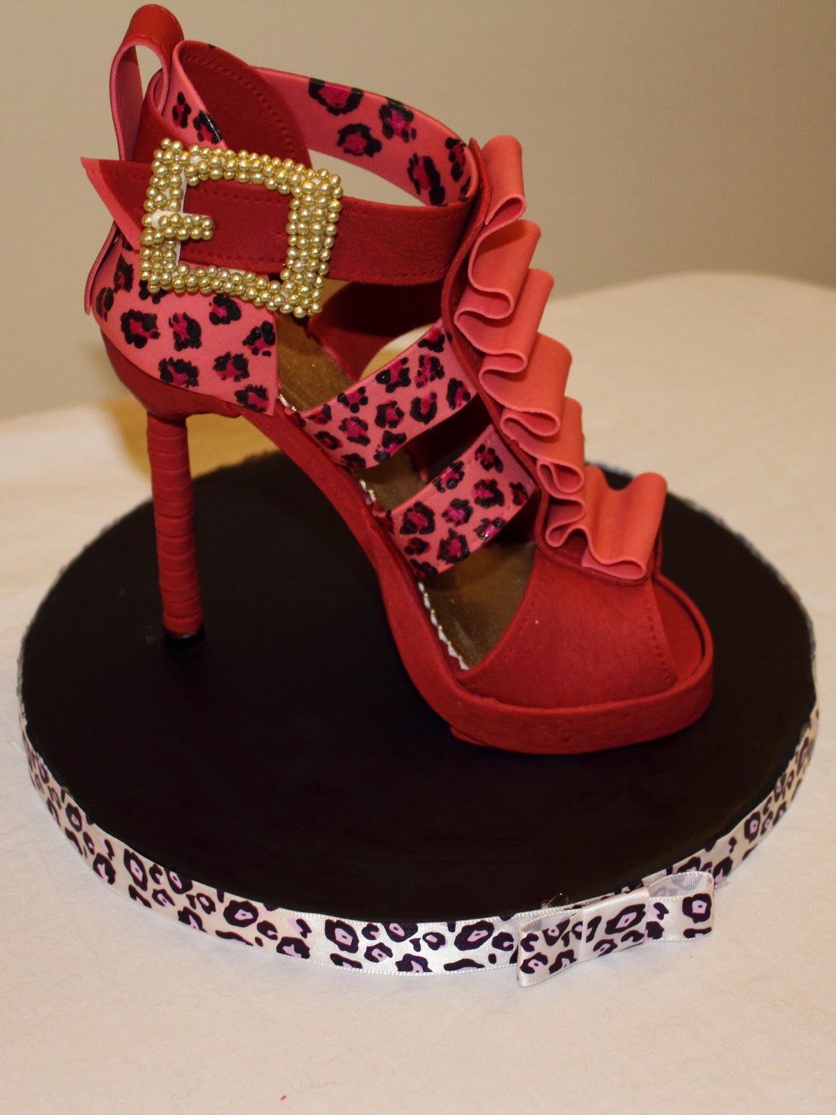 High Heel Shoe Cake